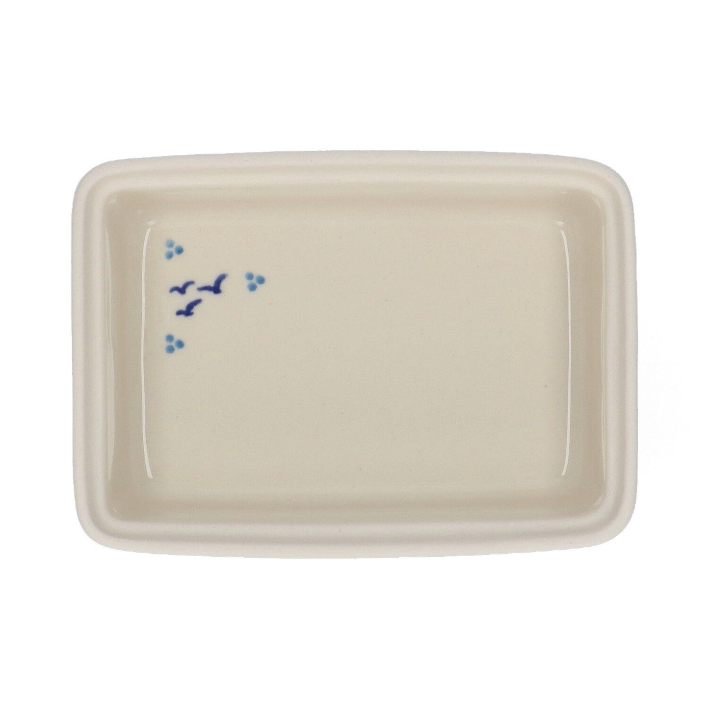 BUNZLAU CASTLE - Butter Dish Rectangular - Lovely Bird