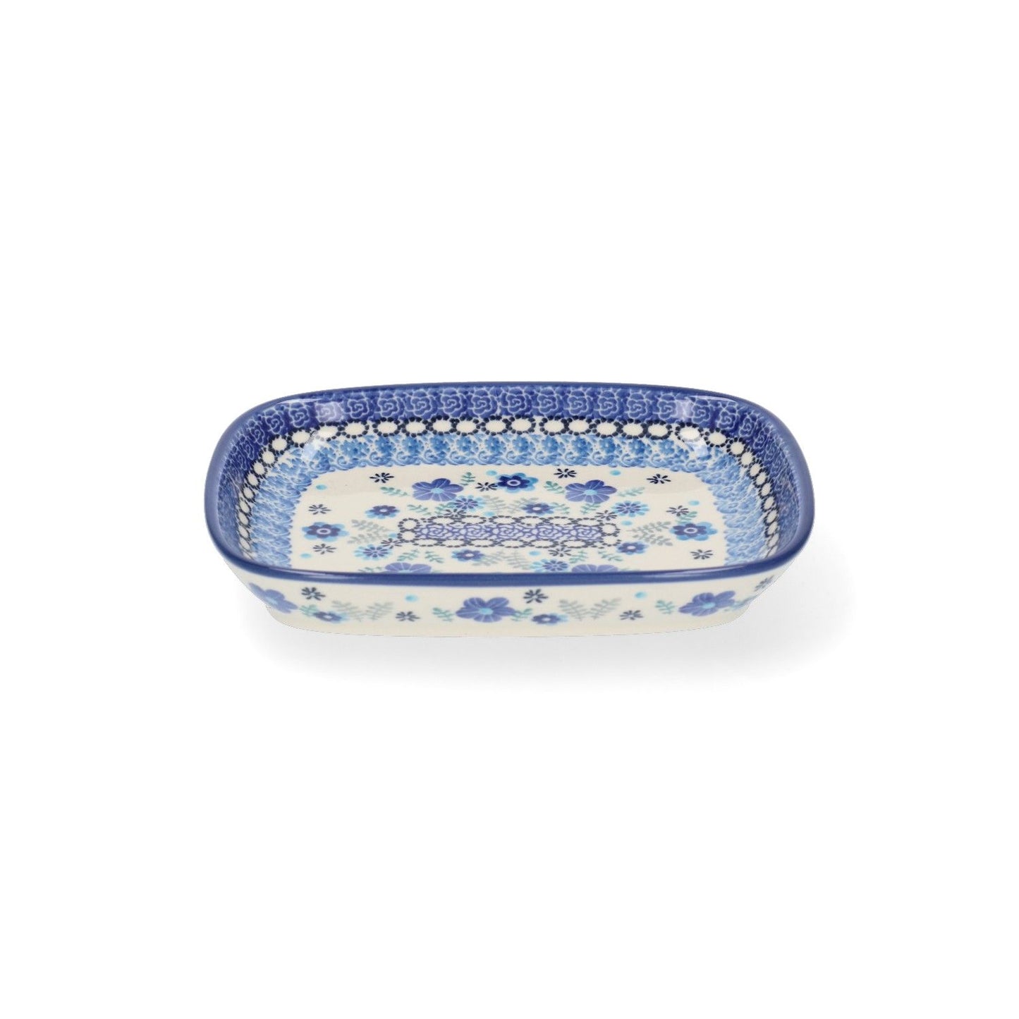 BUNZLAU CASTLE - Dish Rectangle - Floral Ballet