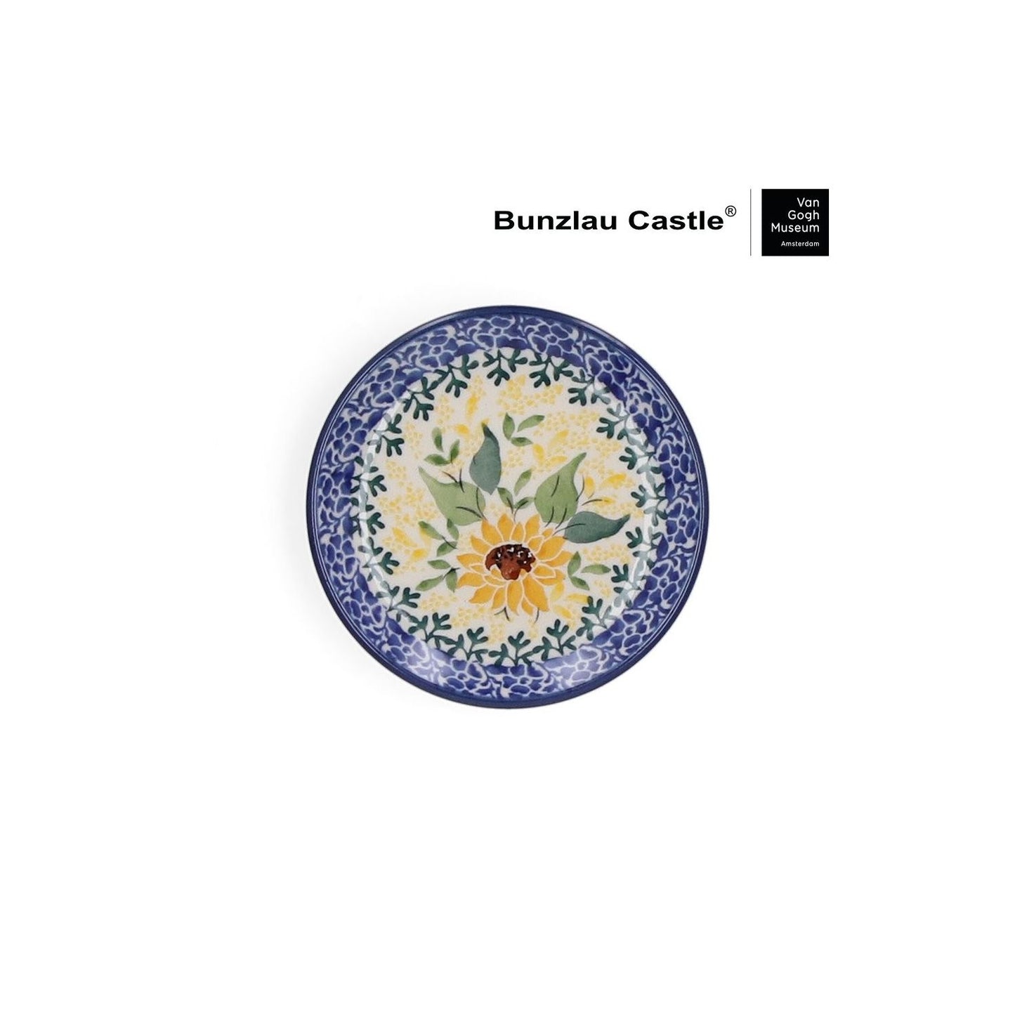 Teabag Dish Round - VGM Sunflowers