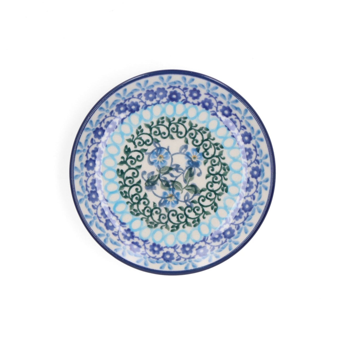 Teabag Dish Round - Anniversary 40 years