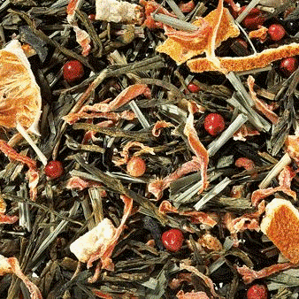 Groene & Zwarte Thee - Caribbean Kiss (Grapefruit/Pepper)