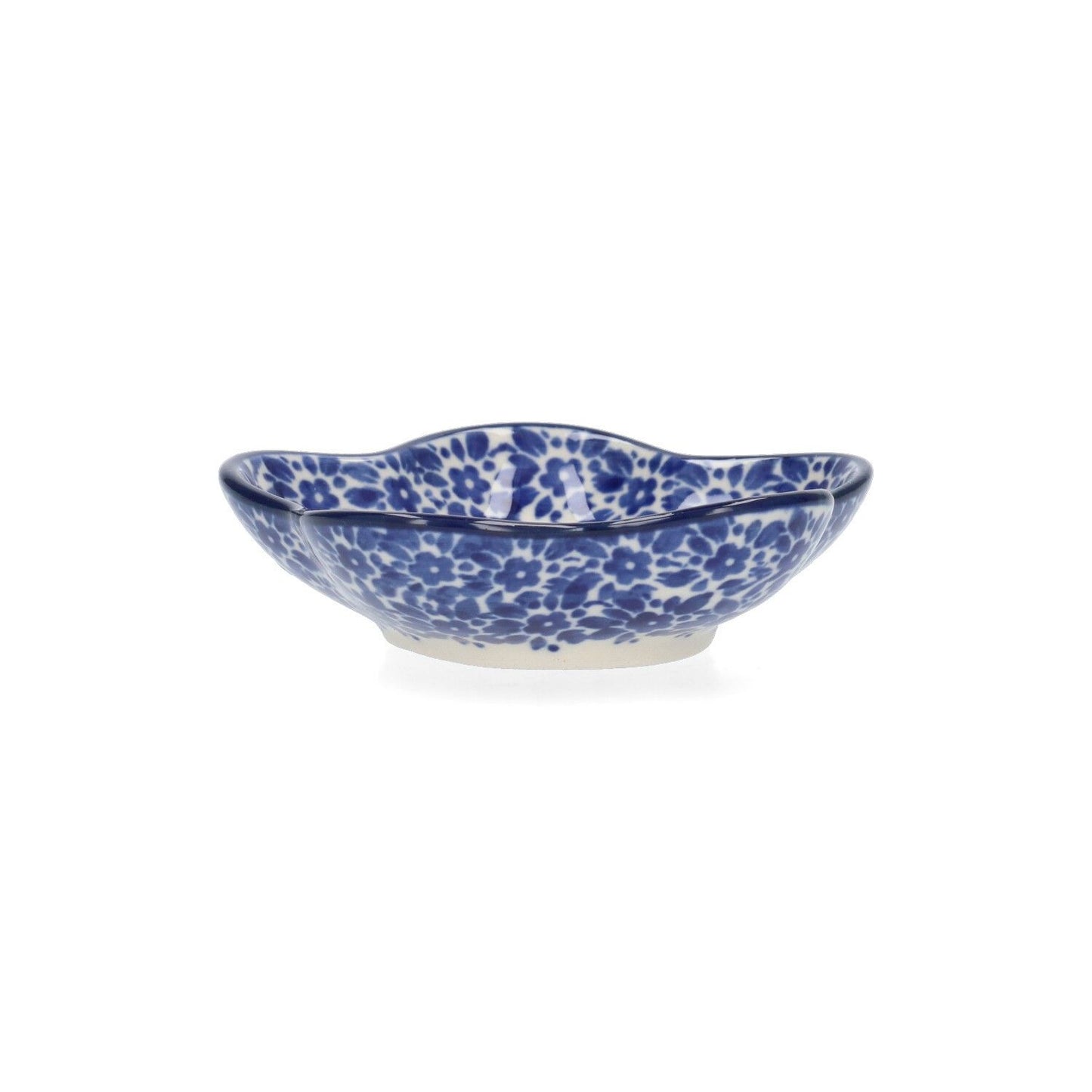 Teabag Dish Flower - Indigo