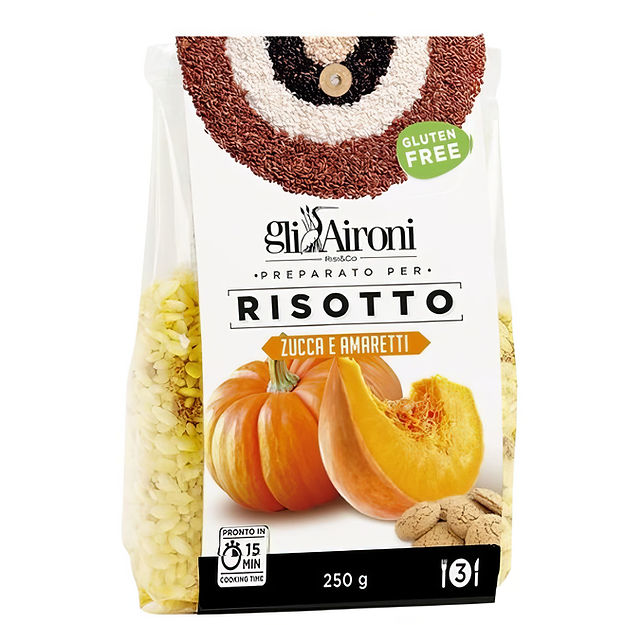 Risotto - Zucca e Amaretti - 250 gr