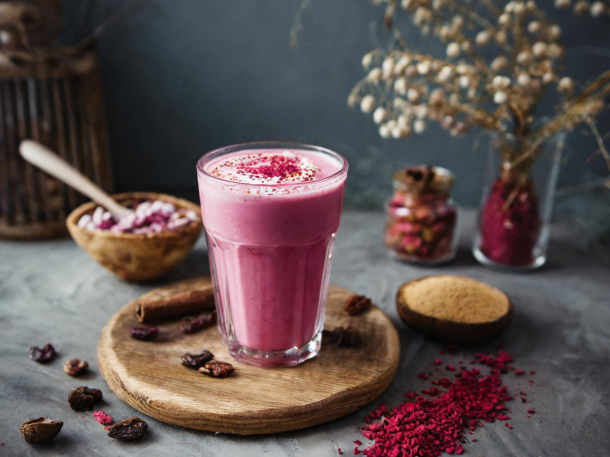 Pink Superfood Latte - Vegan