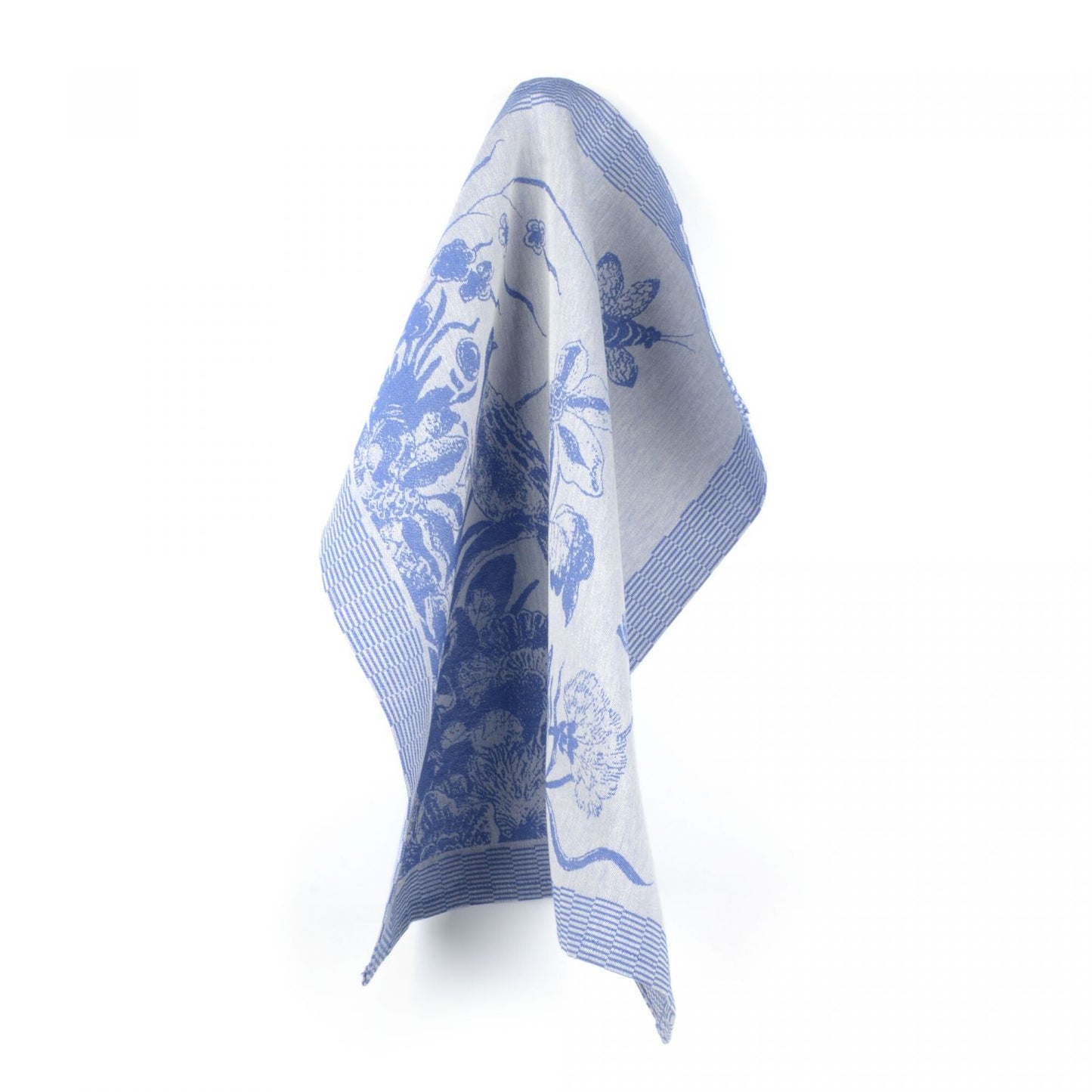 Tea Towel - Delfts Blue Bird - Royal Blue