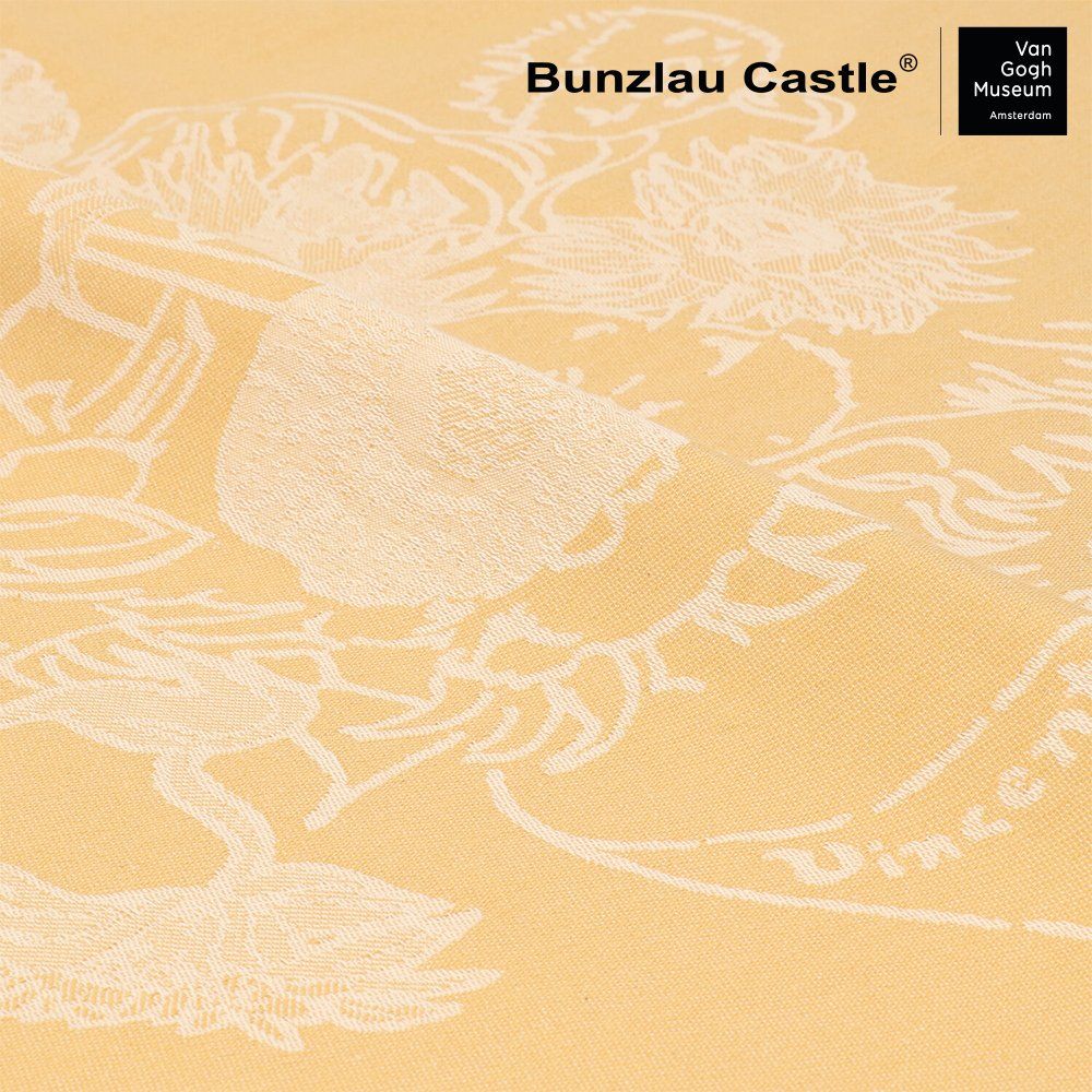 BUNZLAU CASTLE - Theedoek VGM Sunflowers Geel