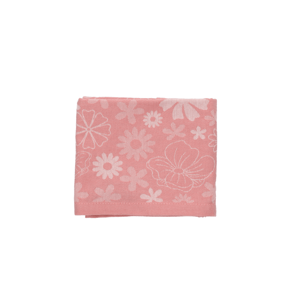 Tea Towel - Flowerbed Pink