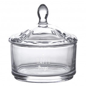 CLAYRE & EEF - Glazen Potje - Hart - Ø 9x9 cm