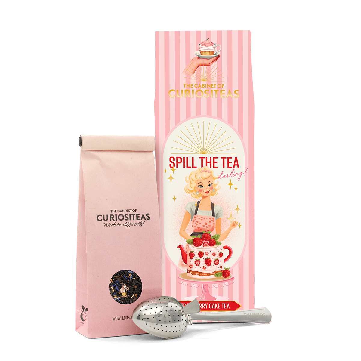Strawberry Vanilla Cake Tea - Giftbox