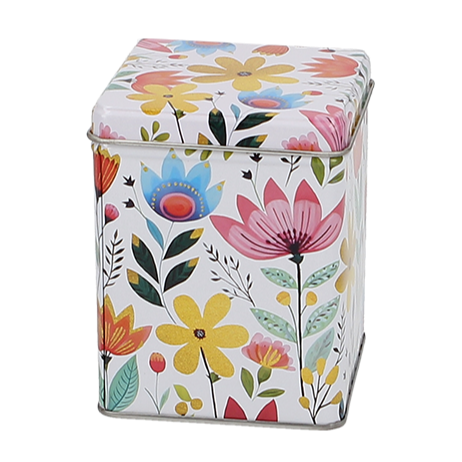 Blikje 100 gr "Flowers"