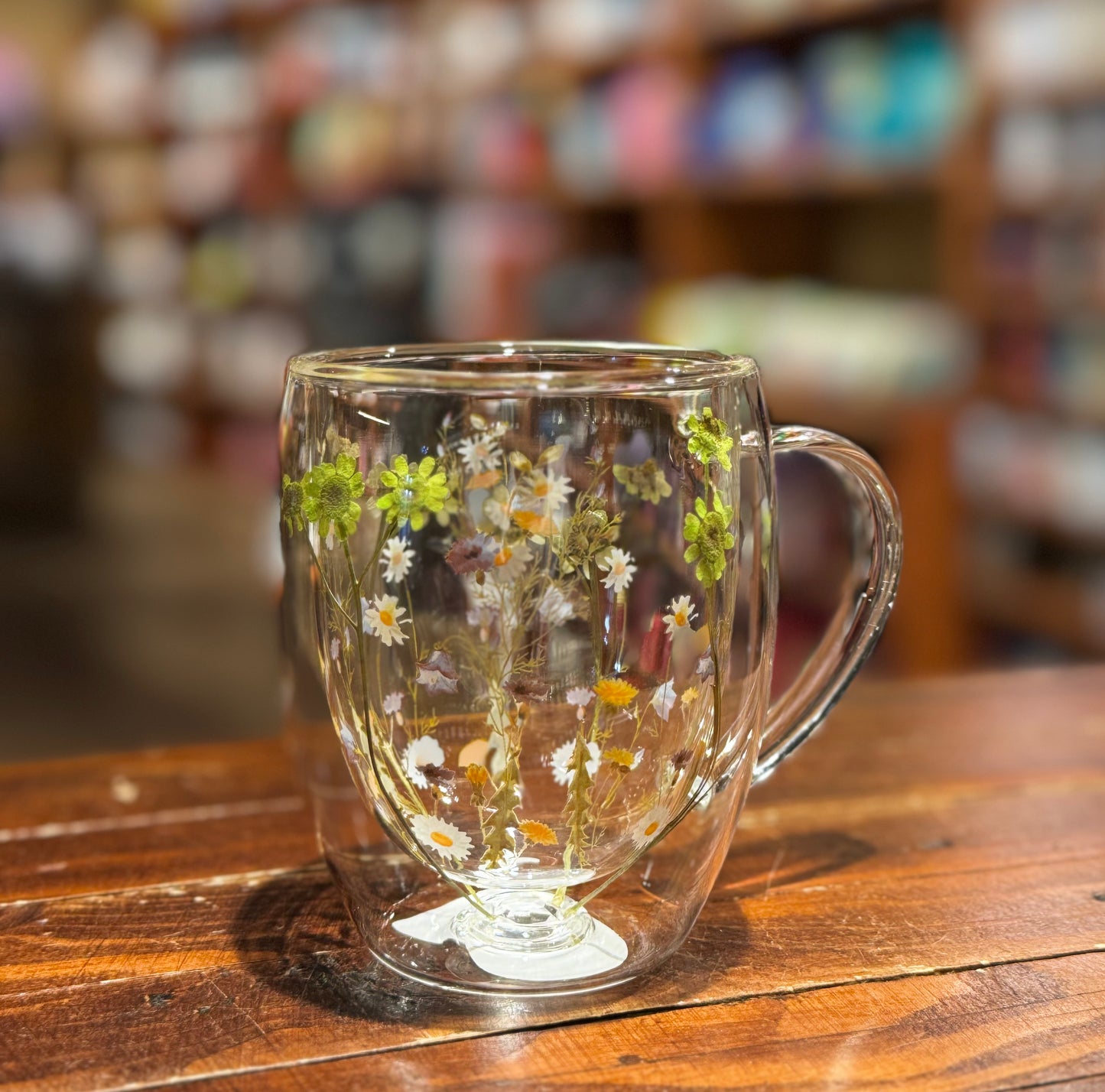 Dubbelwandig glas met oor "Elvina" 300 ml