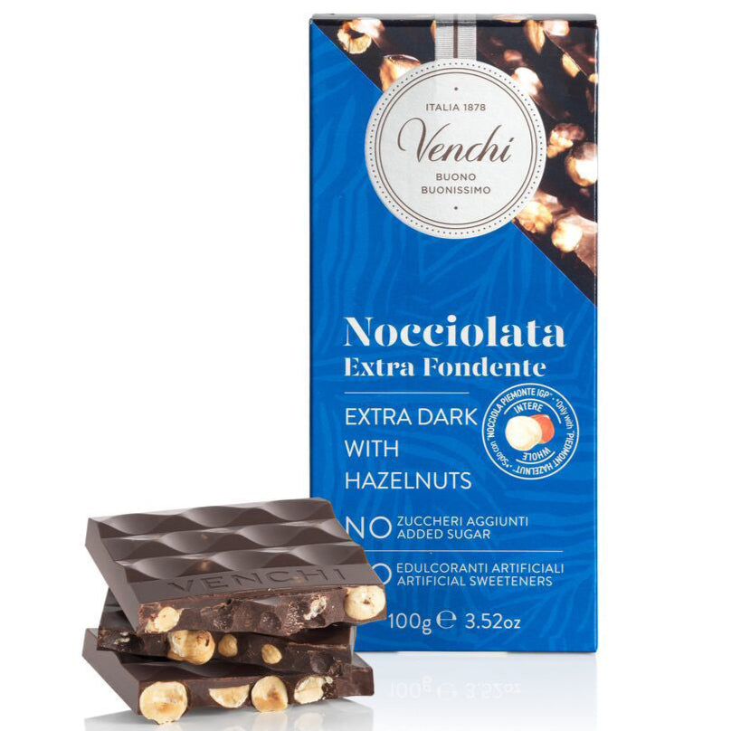 Chocolade Tablet - Puur met Hazelnoten - 100 gr