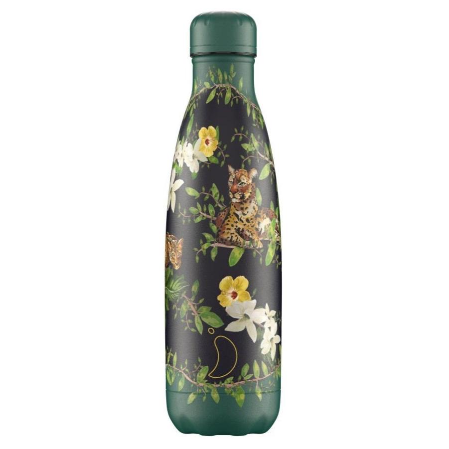 Bottle - 500 ml - Tropical Leopard Flower