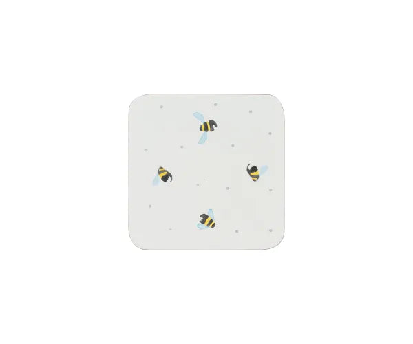 Glasonderzetters Hout - Sweet Bee
