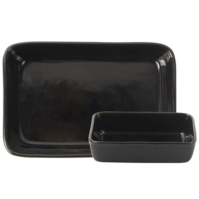 GUSTA Rechthoekig Schaaltje Zwart