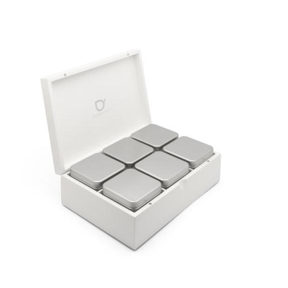 Theedoos - 6-blikjes