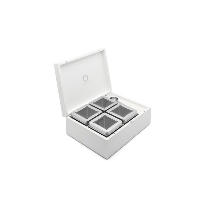 Theedoos - 4-blikjes en maatschepje