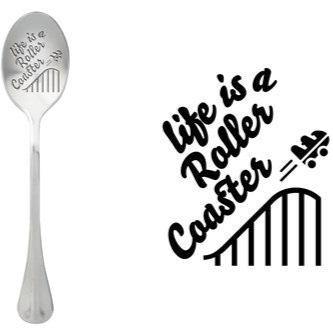 ONE MESSAGE SPOON - Life is a Roller Coaster