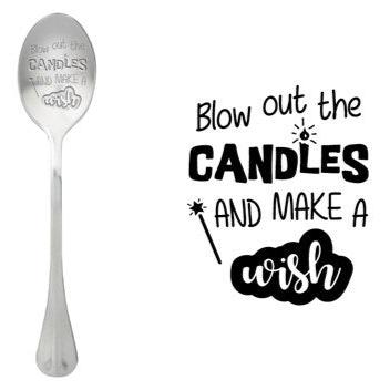 ONE MESSAGE SPOON - Blow out the Candles and make a Wish