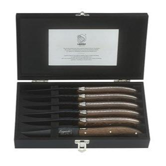 LAGUIOLE - Luxury Line - Steakmessen - Wengé Zwart