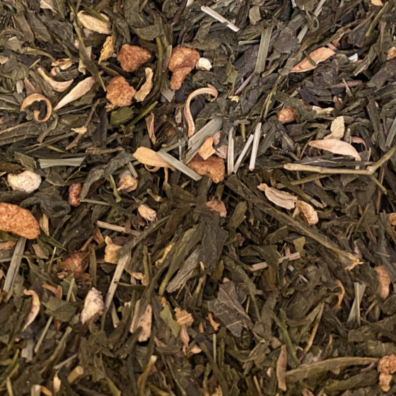 Groene Thee - Orange & Ginger