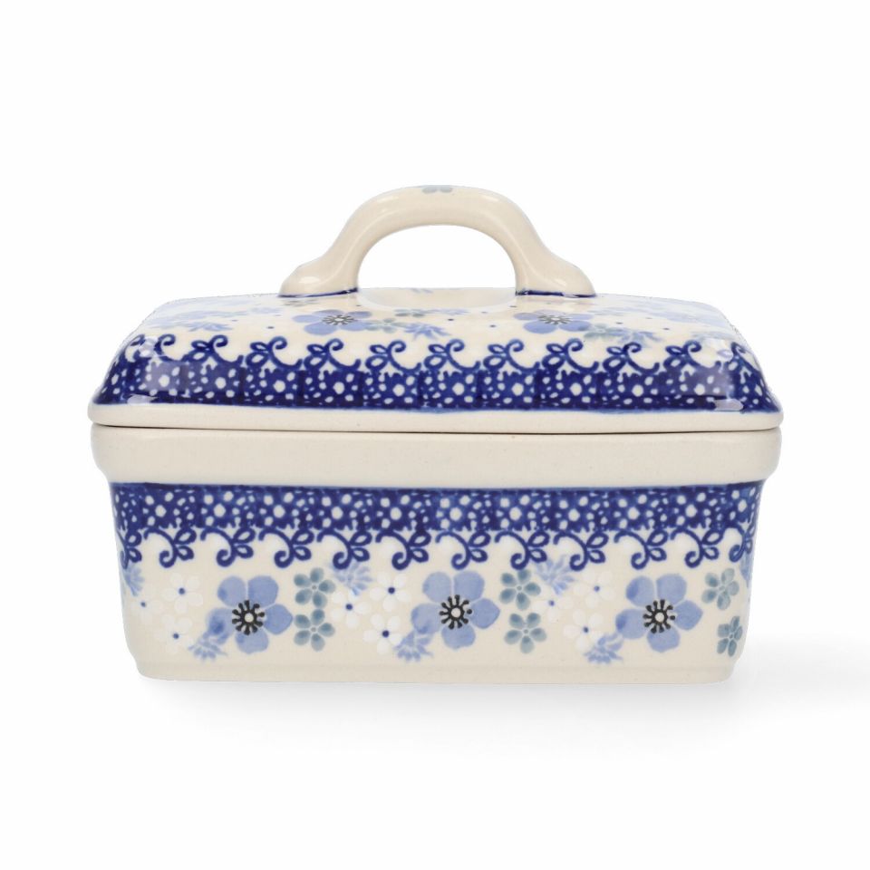 BUNZLAU CASTLE - Butter Dish Rectangular - Spring Ballet