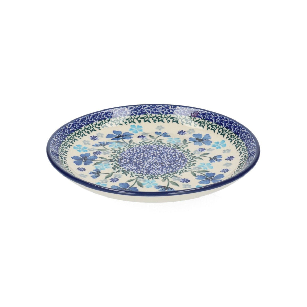 Plate Ø 20 cm - Blossom Blue