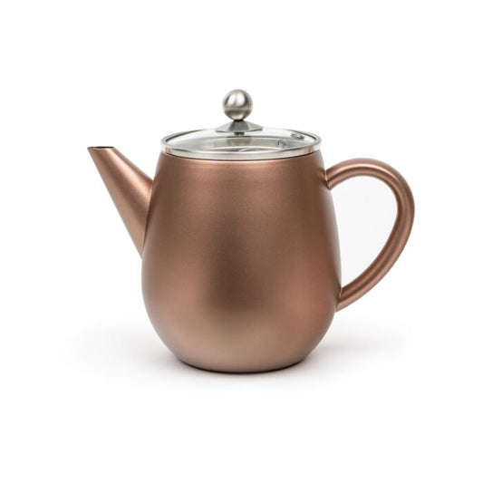 Theepot Duet 1,1 L "Eva" Roestbruin