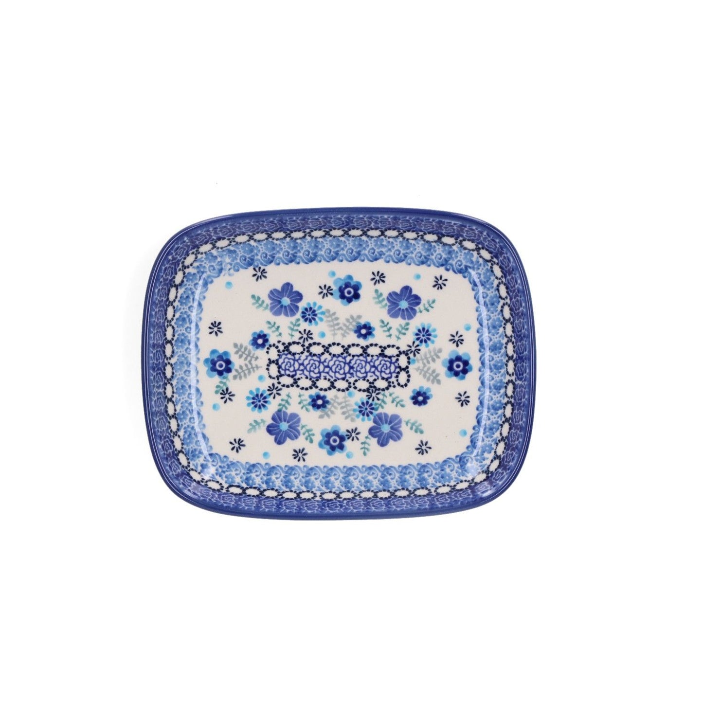 BUNZLAU CASTLE - Dish Rectangle - Floral Ballet