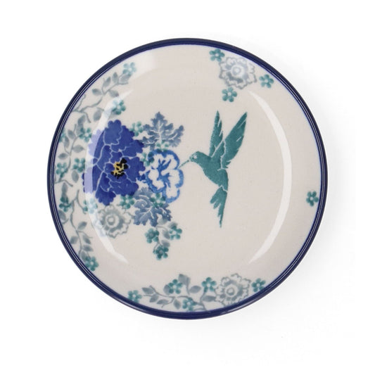 BUNZLAU CASTLE - Teabag Dish Round - Hummingbird