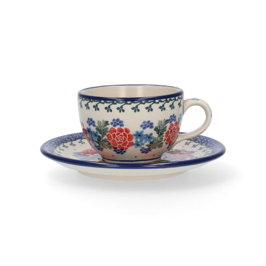 BUNZLAU CASTLE - Mokka cup and saucer 170 ml - Double Delight