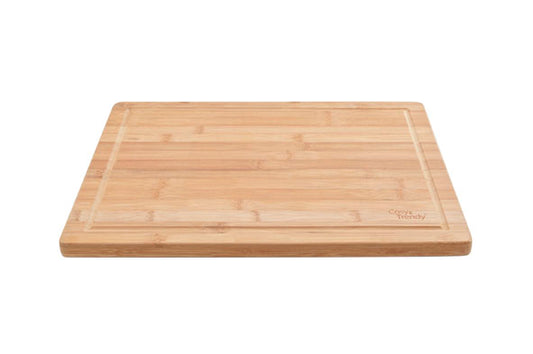 Snij-/Kaasplank - Bamboe - 34x30xh1,8 cm
