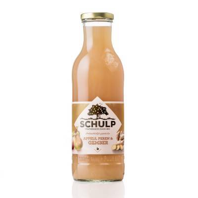 Ambachtelijk Geperst Sap - Appel, Peer & Gember - 0,75 L