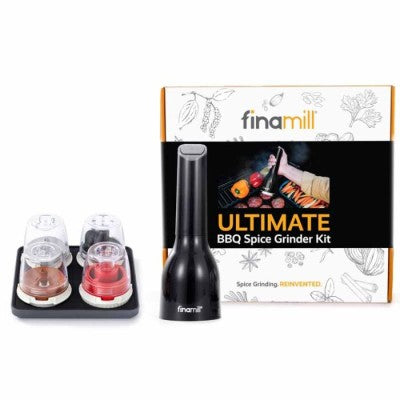 FinaMill - BBQ-set - Midnight Black