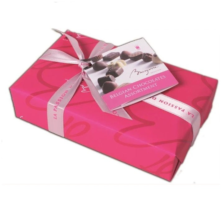 Box - Belgische Bonbons - Fuchsia - 90 gr