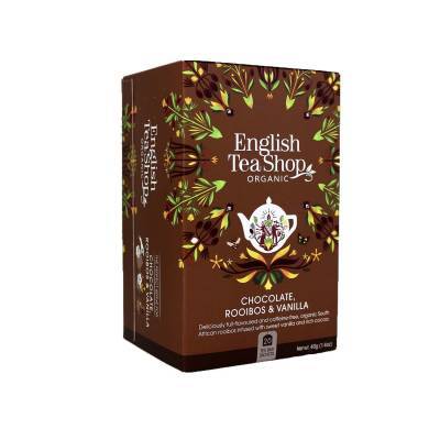 ENGLISH TEA SHOP - Rooibos Chocolate Vanilla - 20 tb