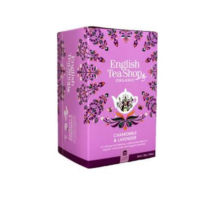 ENGLISH TEA SHOP - Chamomile & Lavender - 20 tb