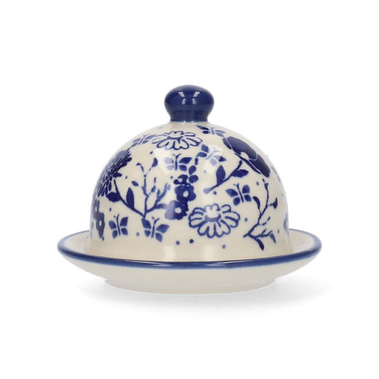 BUNZLAU CASTLE - Butter Dish Round - Flower Festival