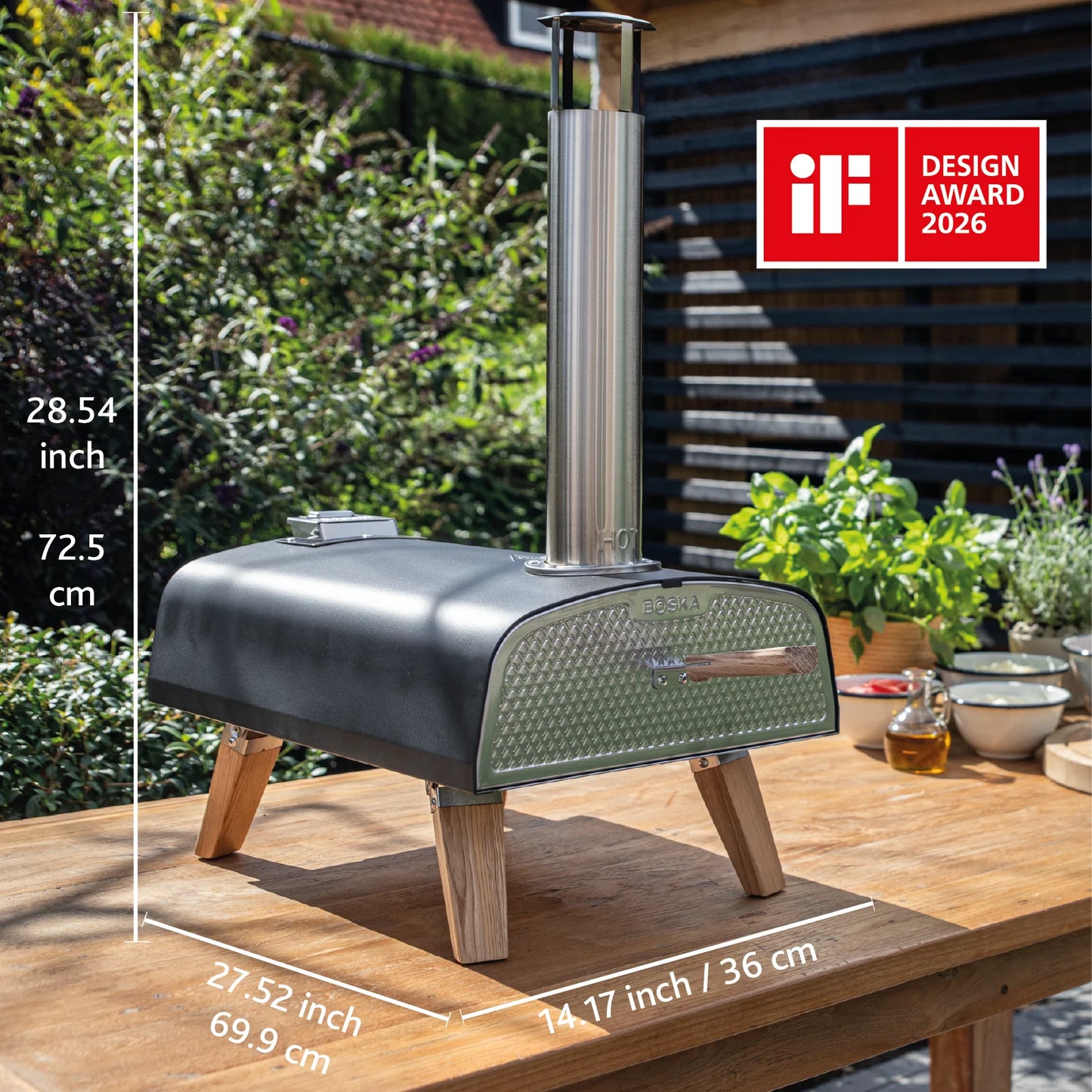 Pizzaoven Pro Pellet