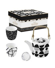 Afbeelding in Gallery-weergave laden, Tea Set &quot;Graffiti&quot; in Giftbox
