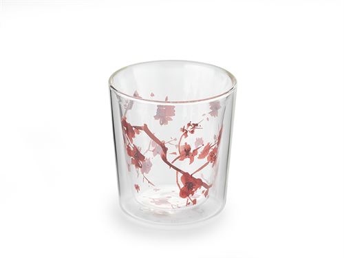 Dubbelwandig Glas "Lyn Cherry Blossom"