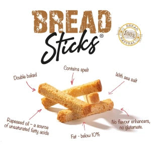 Bread Sticks - Boter & Knoflook - 60 gr