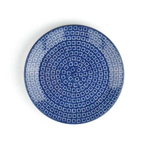BUNZLAU CASTLE - Plate Flat Ø 20 cm - Blue Diamond