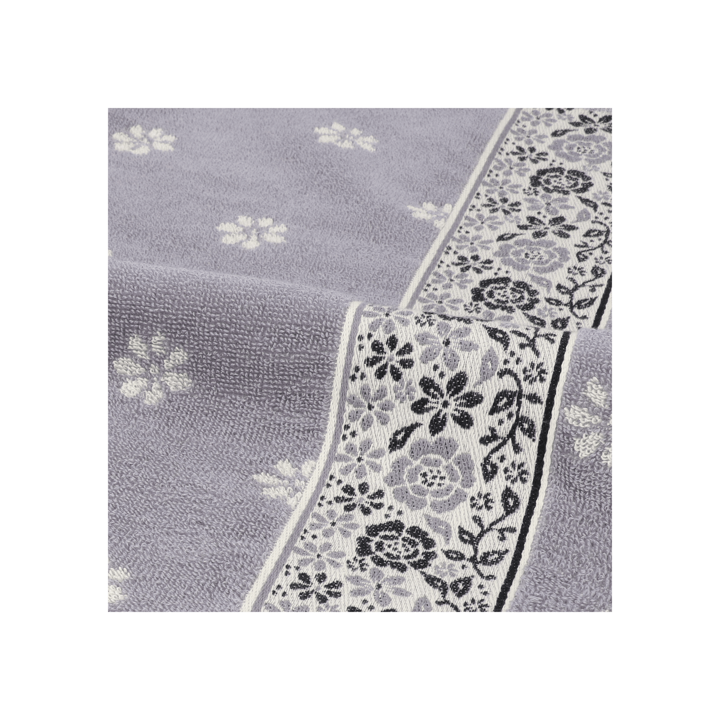 BUNZLAU CASTLE - Kitchen Towel - Belle Fleur - Grey