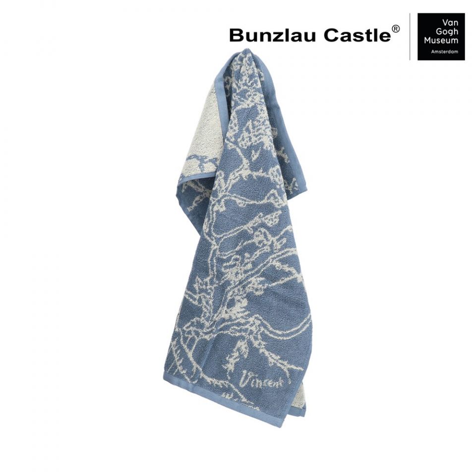 BUNZLAU CASTLE - Keukendoek VGM Almond Blossom Grijs-Blauw