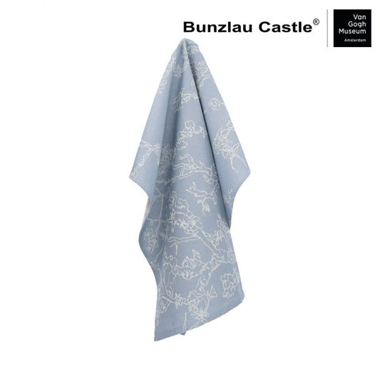 BUNZLAU CASTLE - Theedoek VGM Almond Blossom Grijs-Blauw