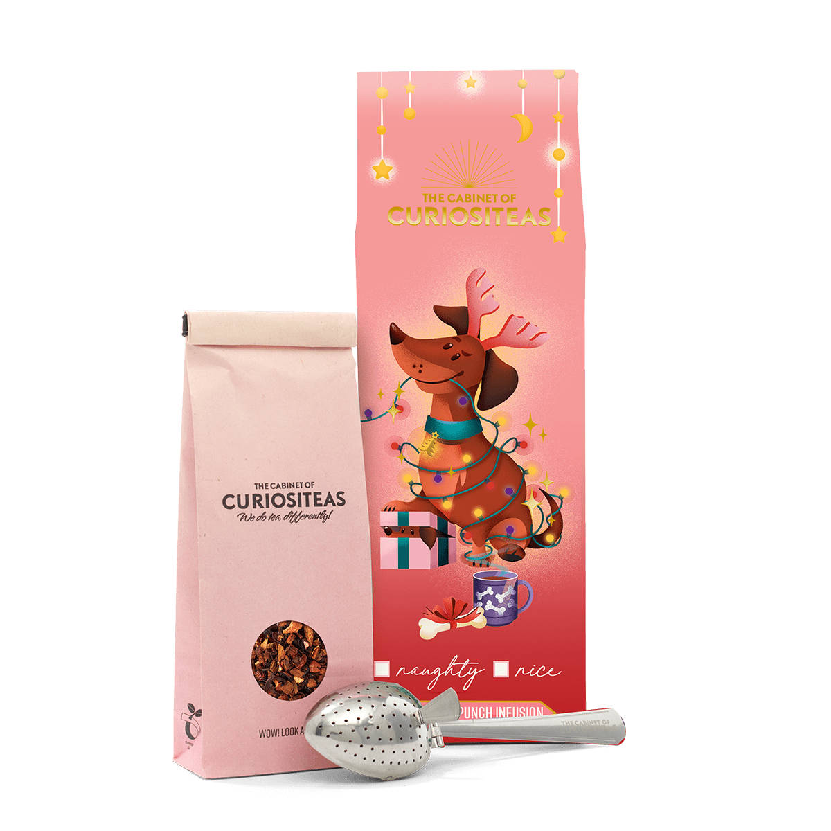 Naughty or Nice - Dog Tea - Giftbox