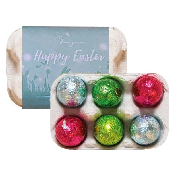 Eierdoosje 6 paaseitjes