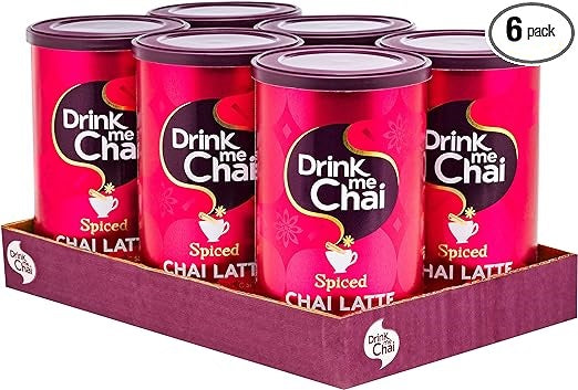DRINK ME CHAI - Spiced Chai Latte - 6 x 250 gr