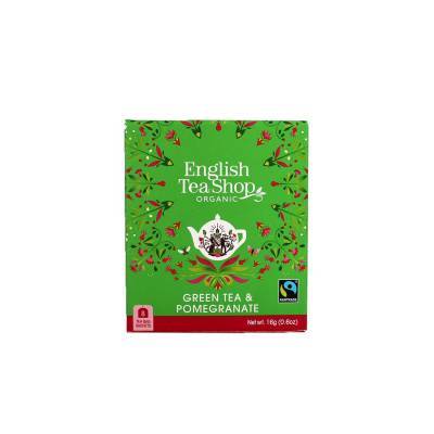 ENGLISH TEA SHOP - Green Tea & Pomegranate - 8 tb
